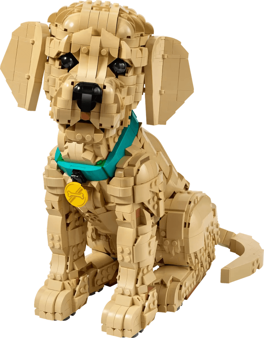 Golden Retriever Puppy LEGO® set