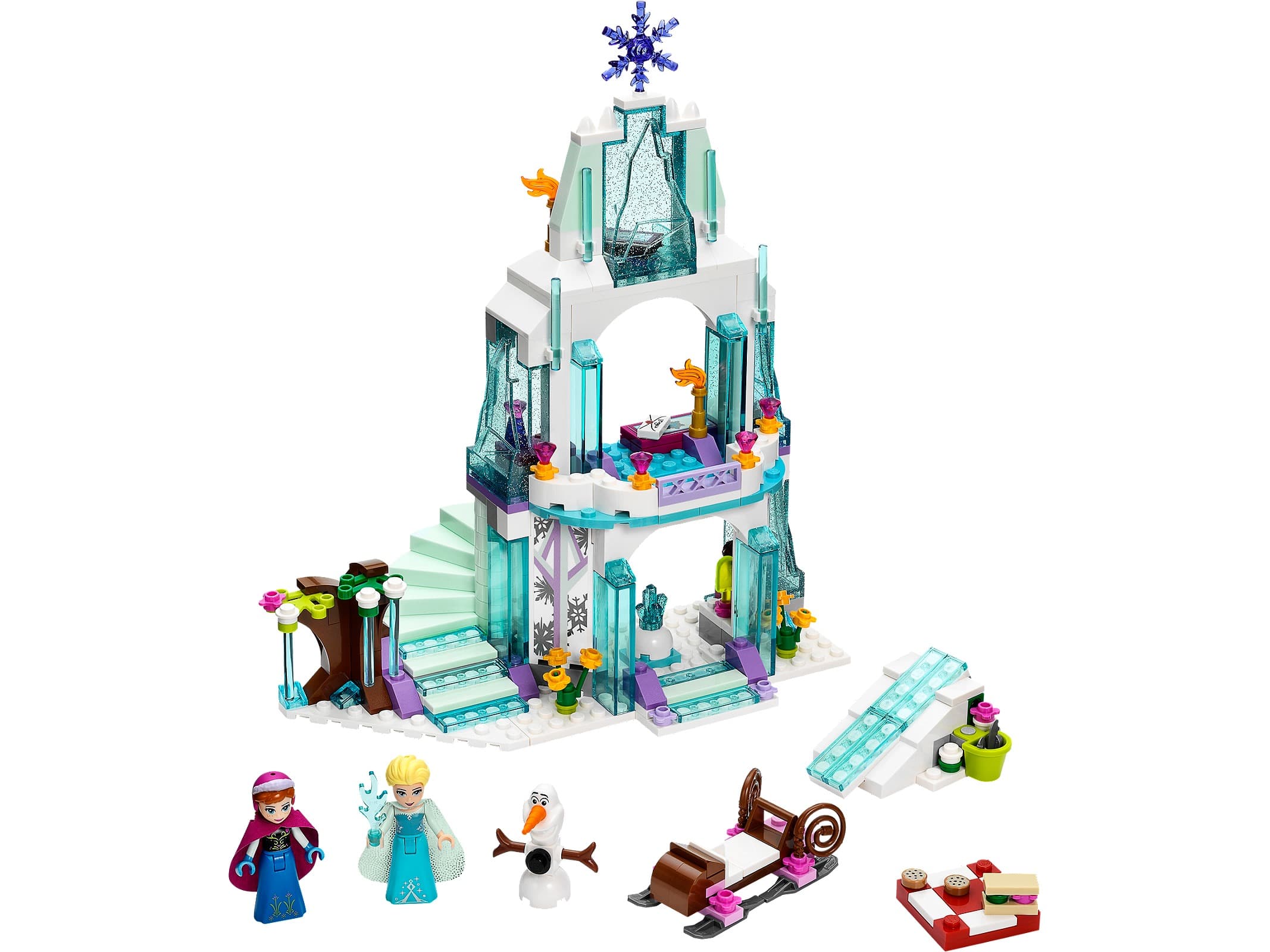 Elsa's Sparkling Ice Castle LEGO® set