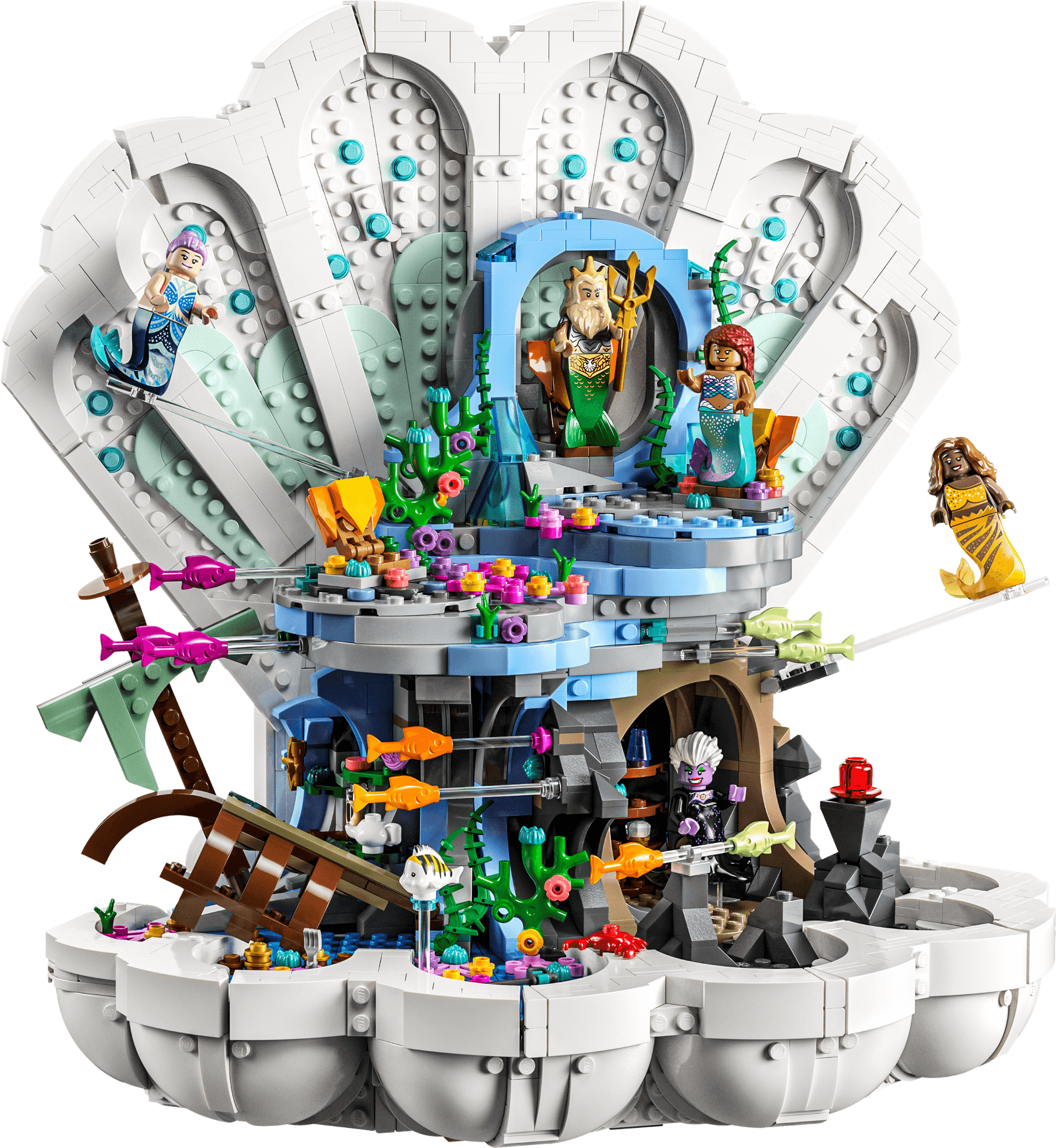 The Little Mermaid Royal Clamshell LEGO® set