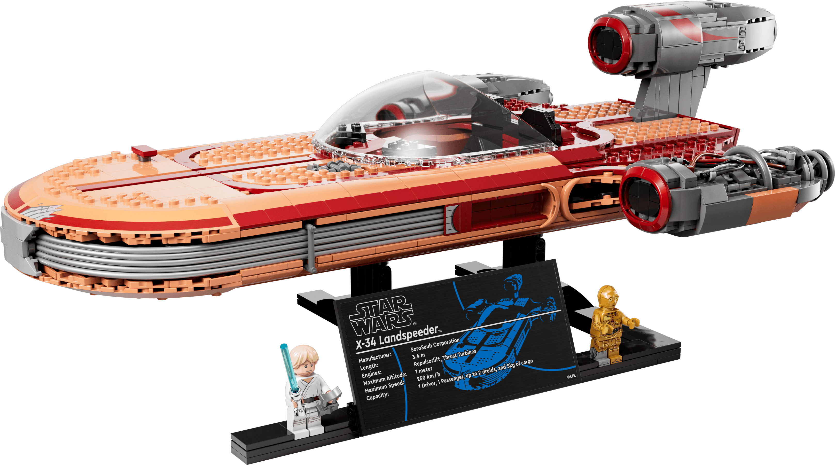 Luke Skywalker's Landspeeder LEGO® set