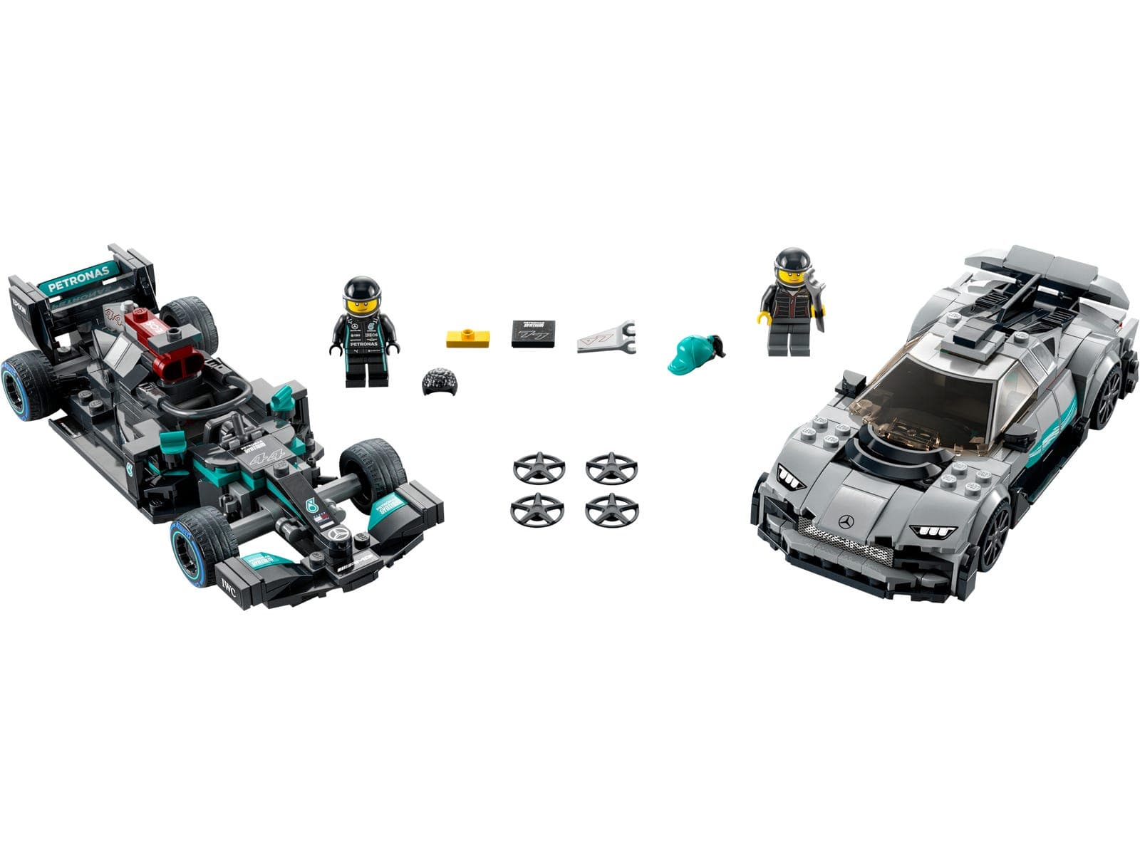 Mercedes-AMG F1 W12 E Performance & Mercedes-AMG Project One LEGO® set
