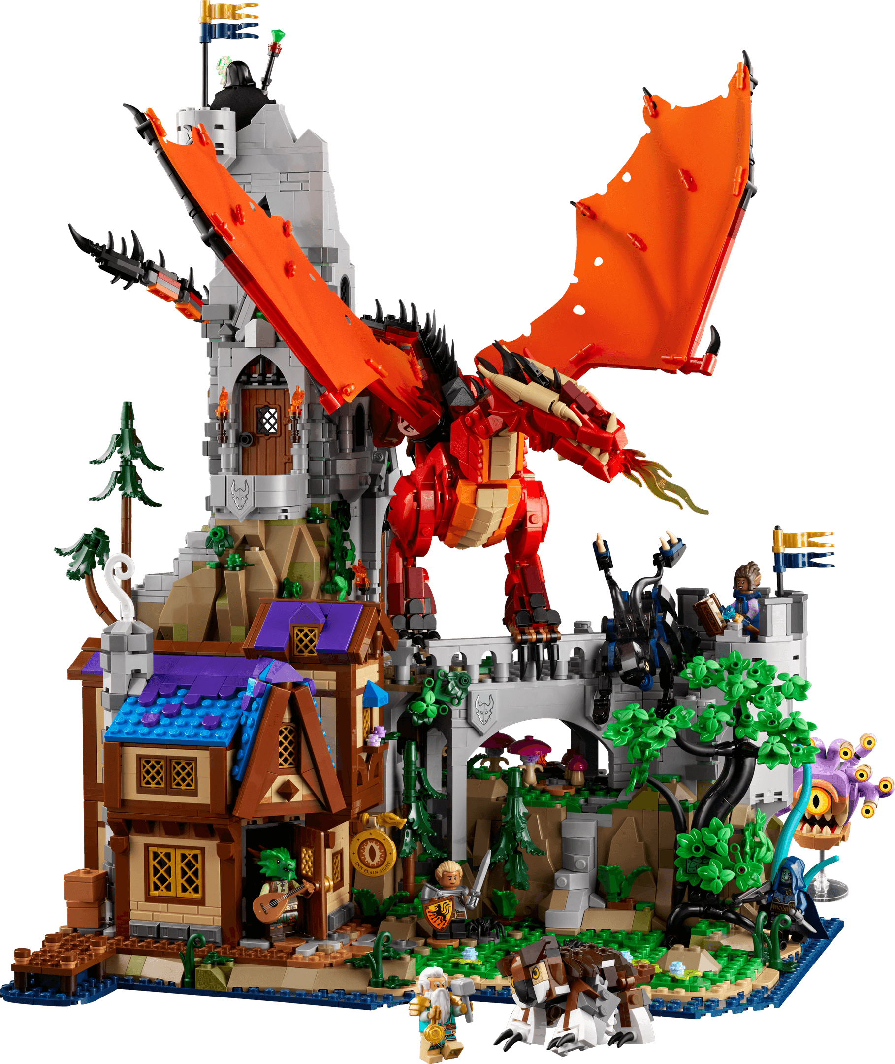 Dungeons & Dragons: Red Dragon's Tale LEGO® set