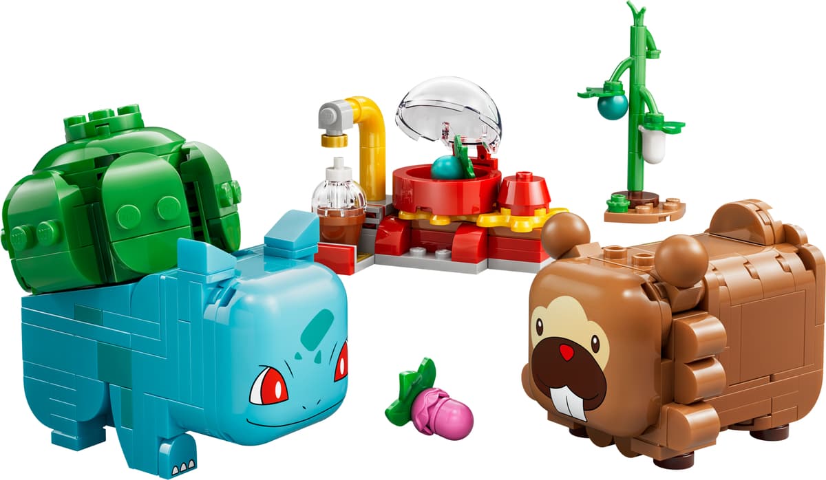 Berry Bash with Bulbasaur and Bidoof LEGO® set