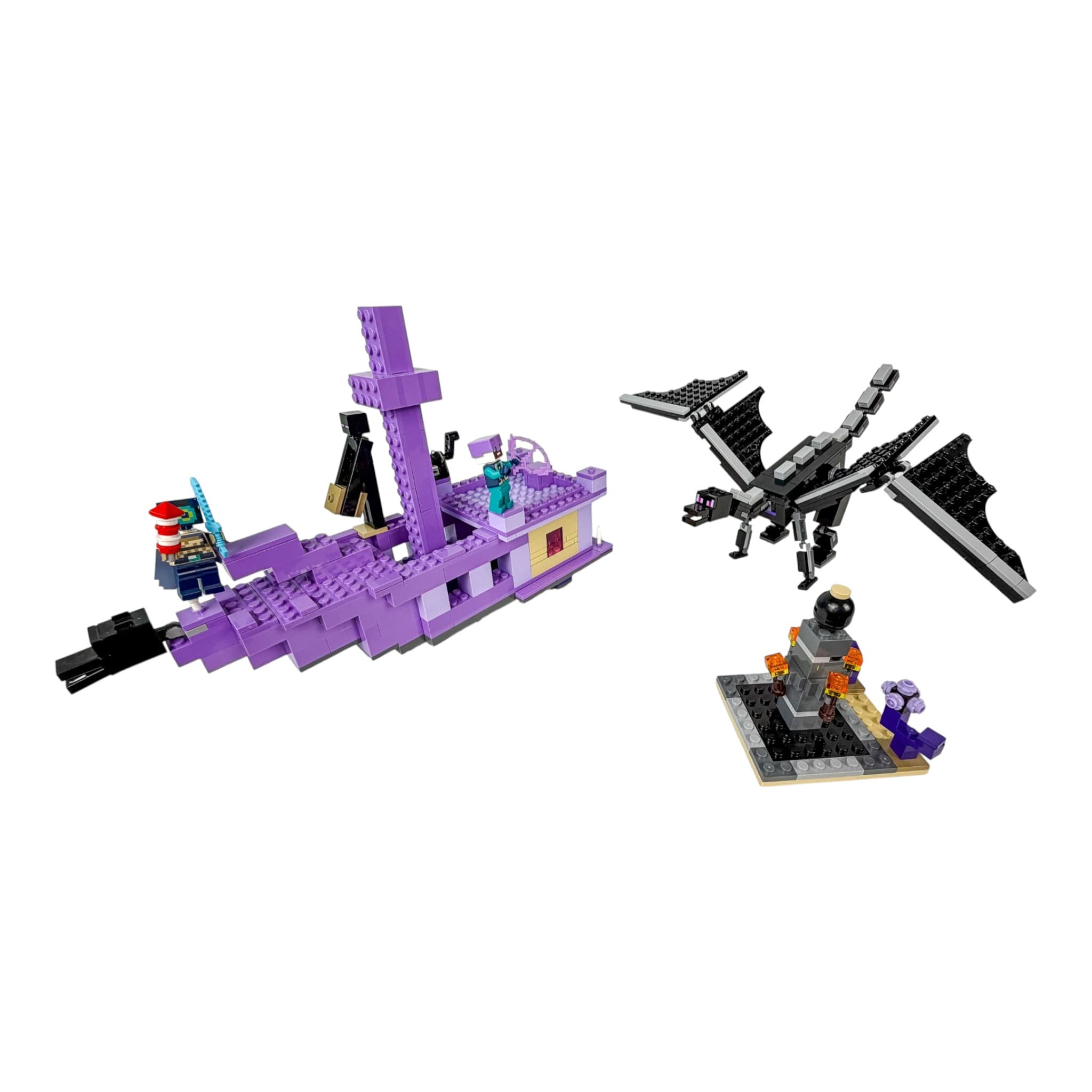 The Ender Dragon and End Ship LEGO® set