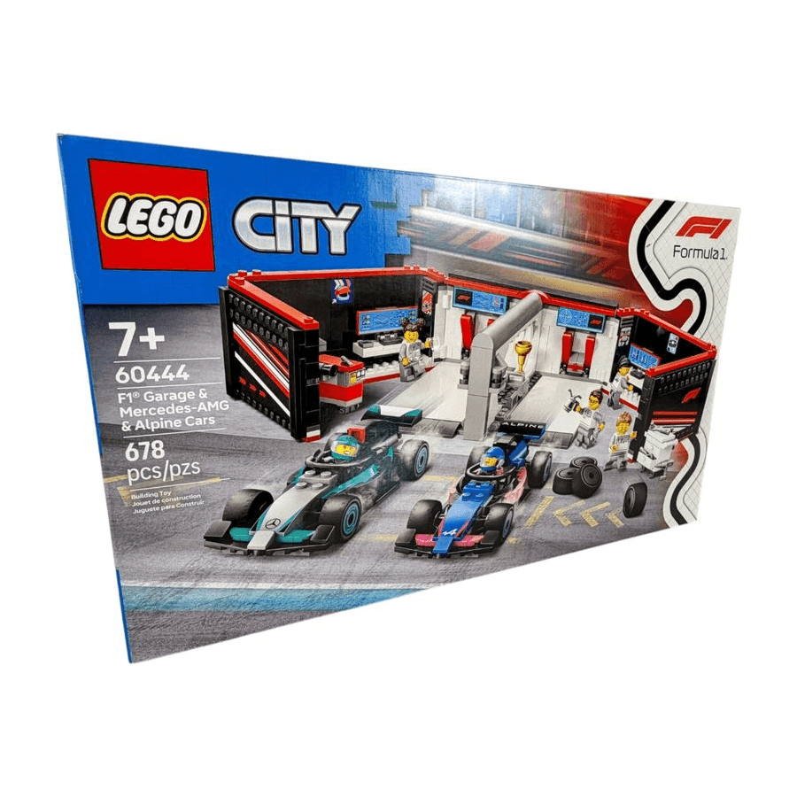 F1 Garage & Mercedes-AMG & Alpine Cars LEGO® set