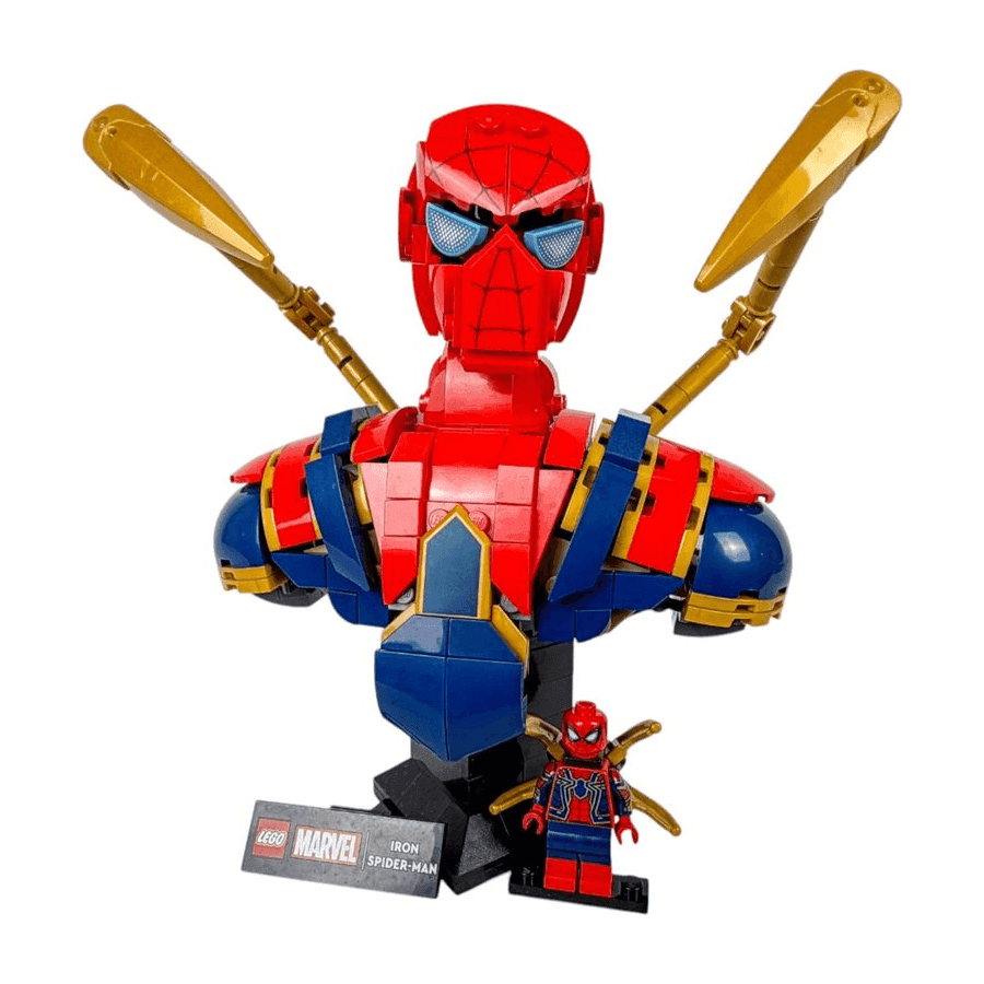 Iron Spider-Man Bust LEGO® set