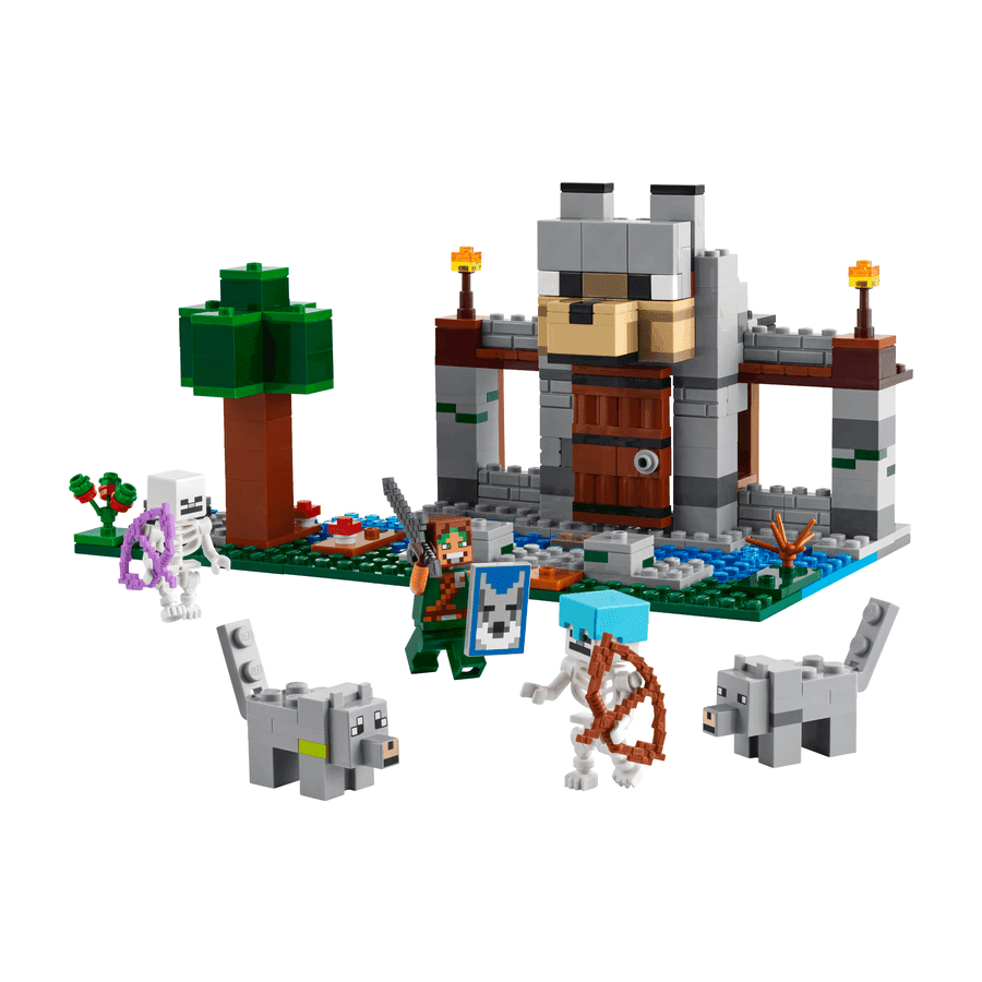 The Wolf Stronghold LEGO® set