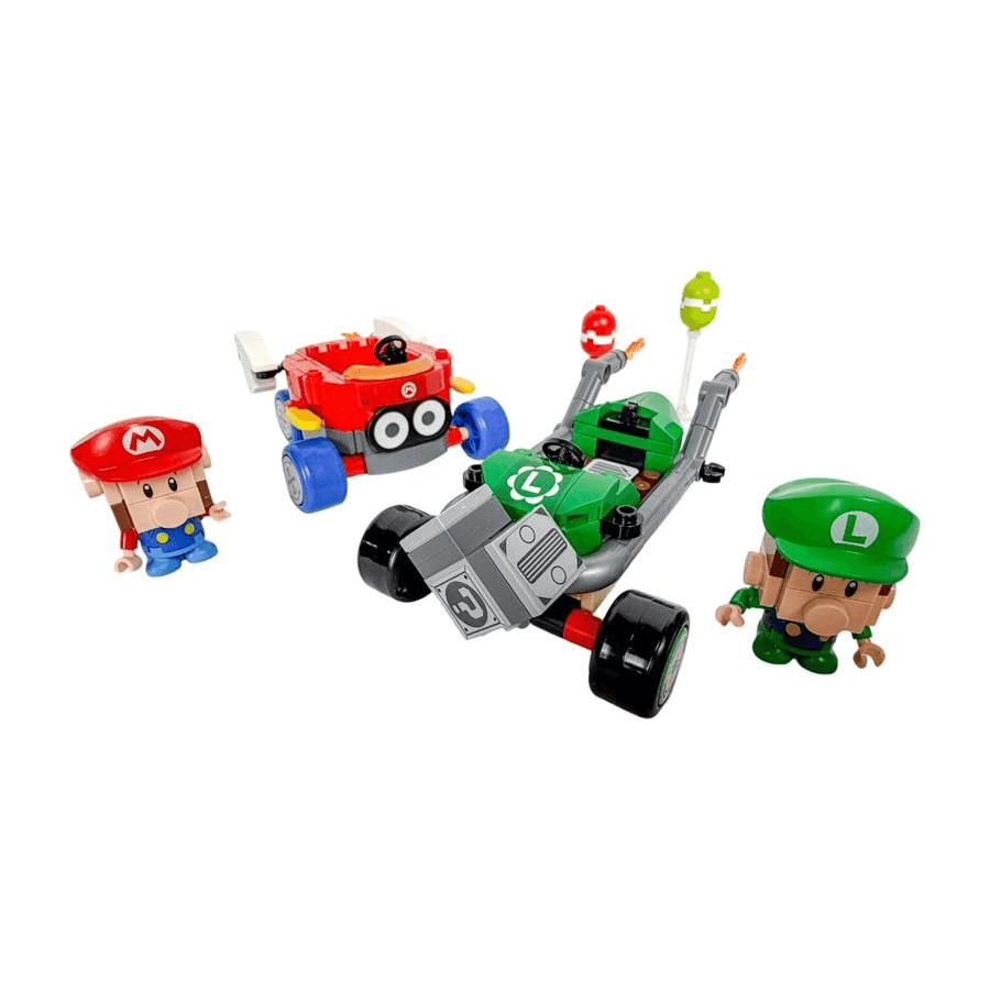 Mario Kart – Baby Mario vs. Baby Luigi LEGO® set