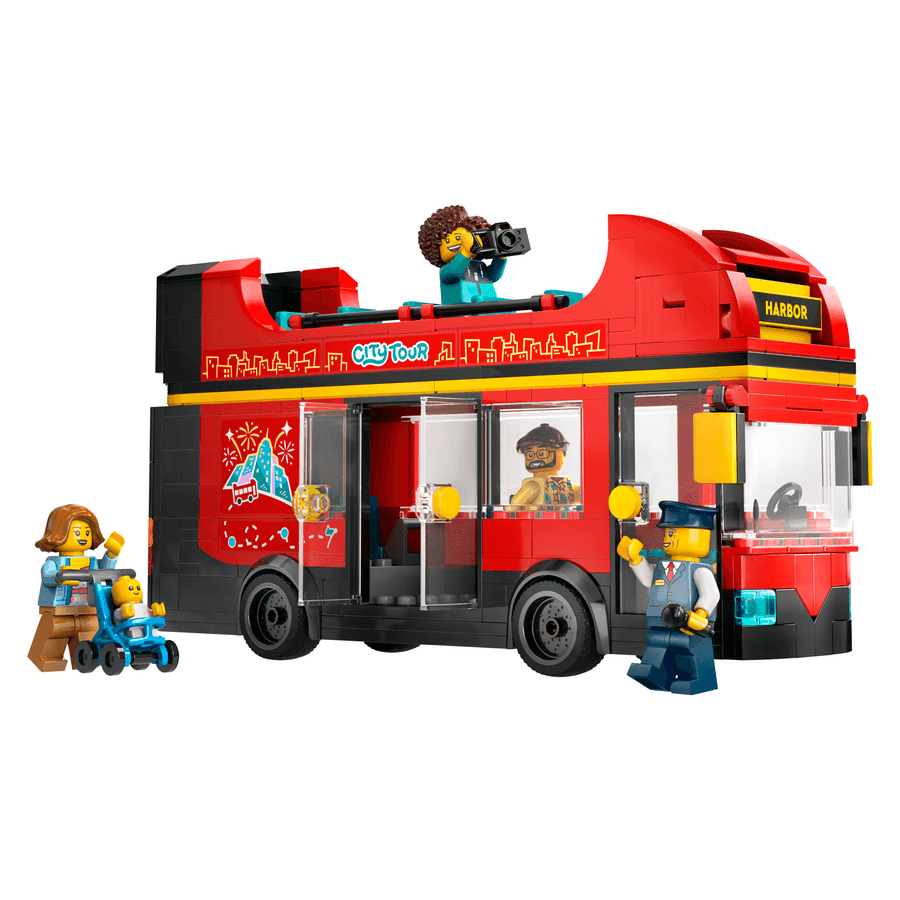 Red Double-Decker Sightseeing Bus LEGO® set