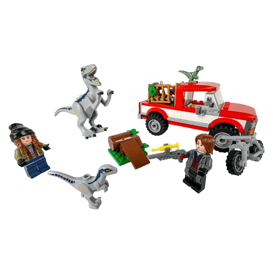Blue & Beta Velociraptor Capture LEGO® set