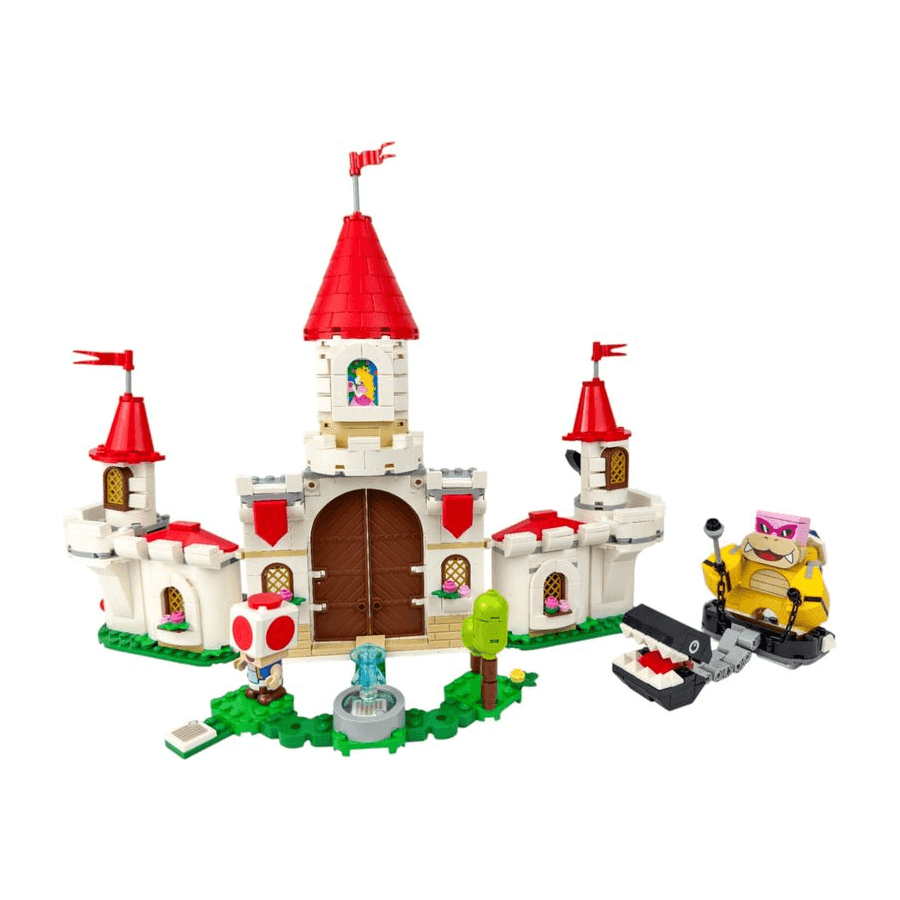 Battle with Roy at Peach's Castle LEGO® set