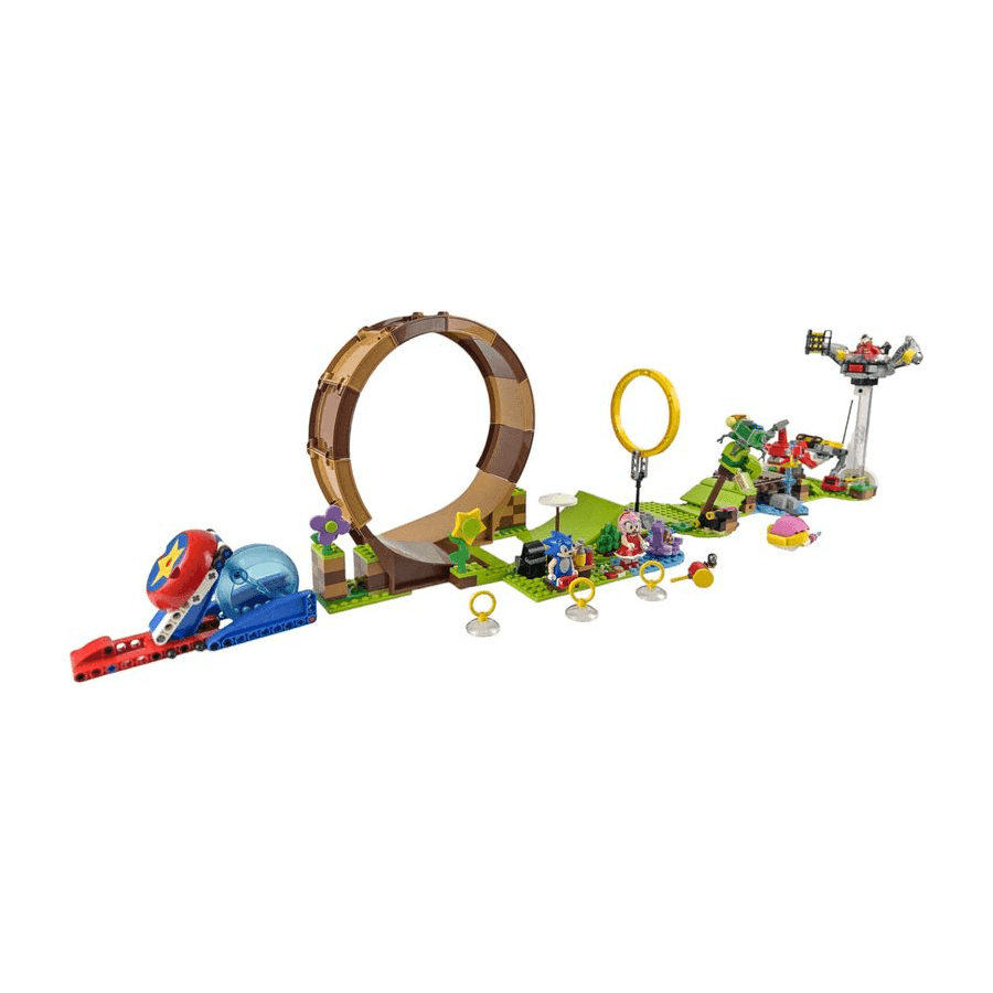 Sonic's Green Hill Zone Loop Challenge LEGO® set