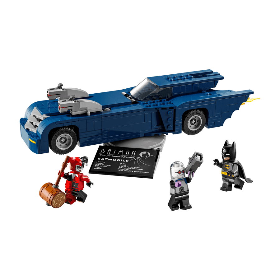 Batman with the Batmobile vs Harley Quinn and Mr. Freeze LEGO® set