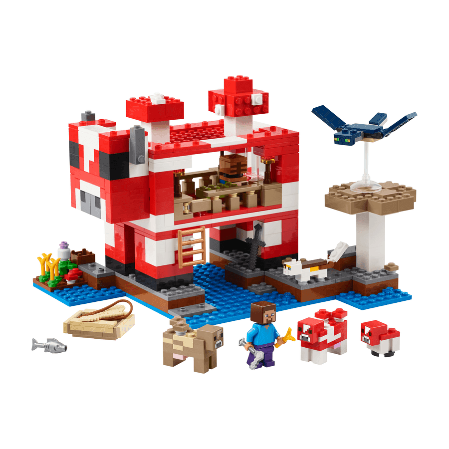 The Mooshroom House LEGO® set