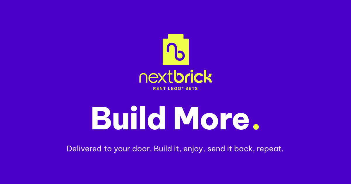 Rent LEGO® Sets · Build More | Next Brick